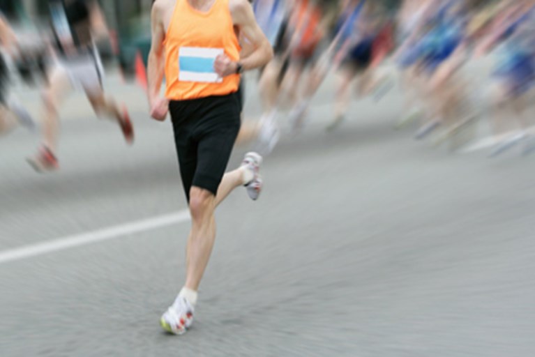 Marathon runner