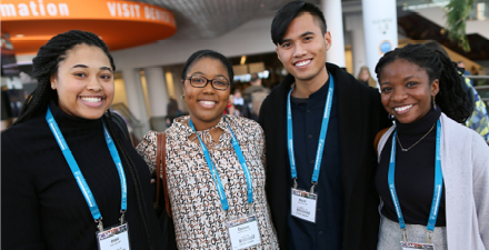 Event photo: diverse group of conference attendees