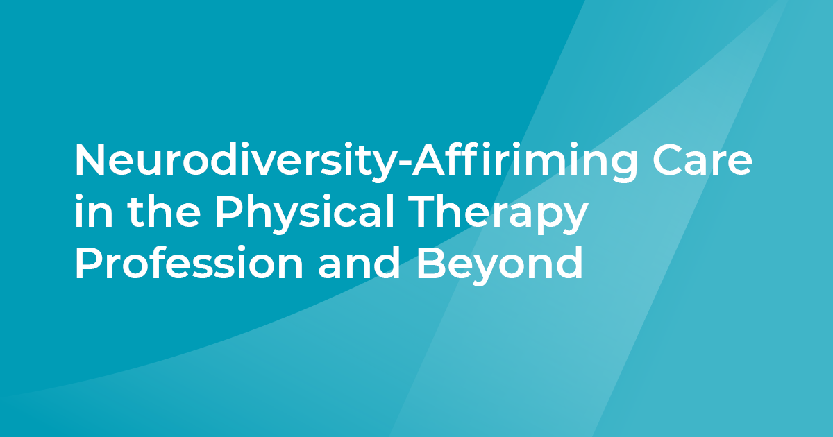 Perspective The Need for NeurodiversityAffirming Care for Autistic